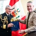 Peruvian Dignitaries present Historic Portrait to the Inter-American Defense College