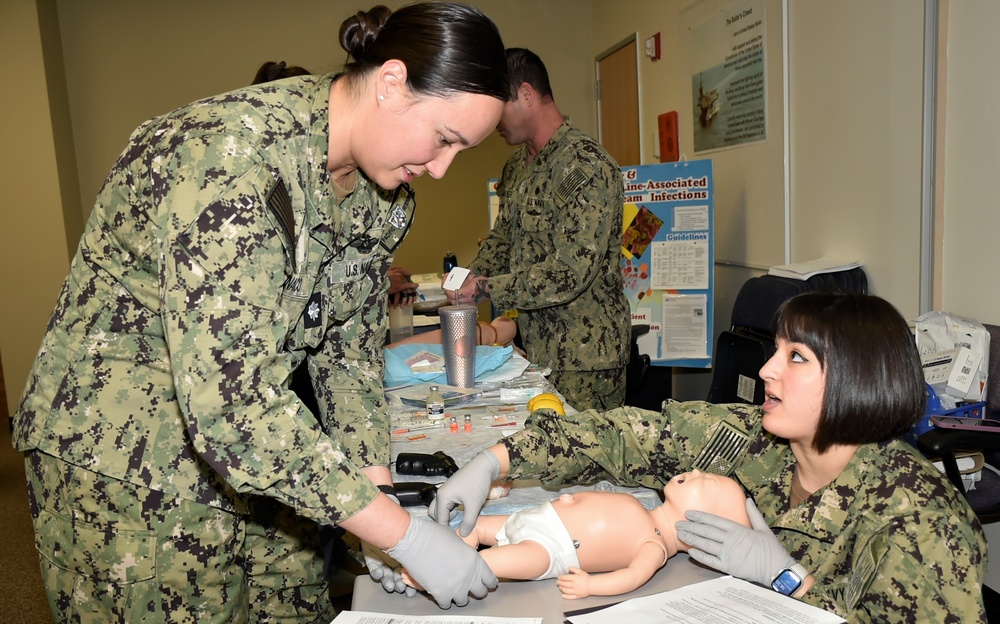 Aptitude Update with Nurse Corps Skill Sustainment Fair at Naval Hospital Bremerton