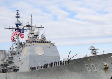 USS Normandy Returns Home to Norfolk, VA