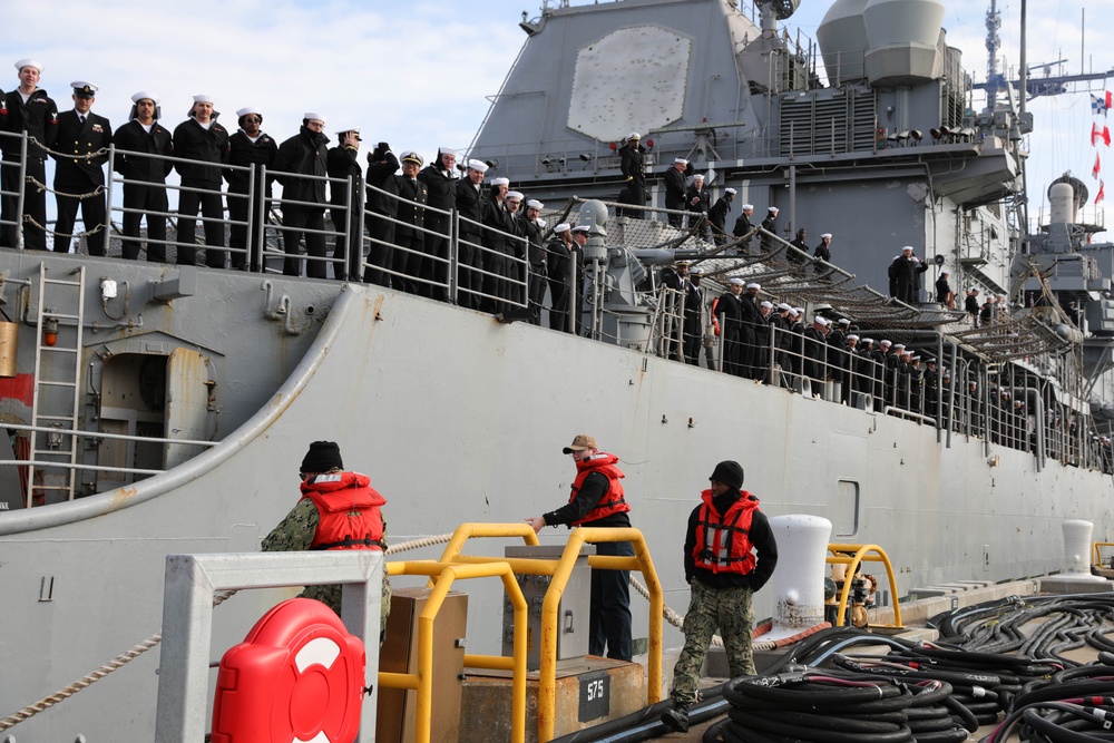 USS Normandy Returns Home to Norfolk, VA