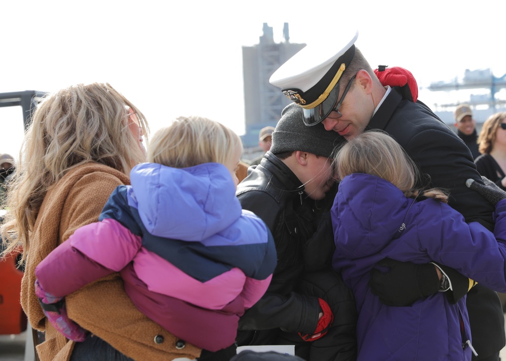 USS Normandy Returns Home to Norfolk, VA