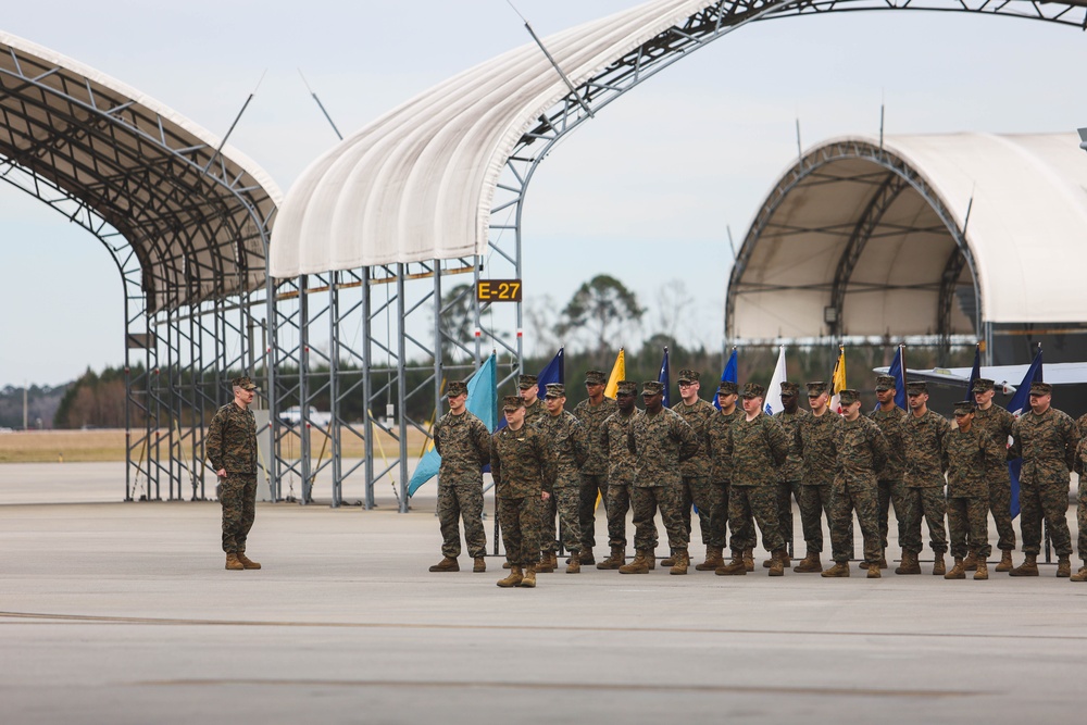 Marine All Weather Fighter Attack Squadron 224 Change of Command