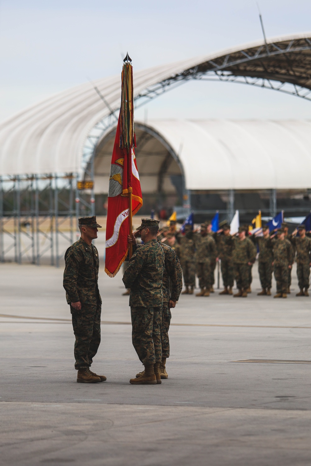 Marine All Weather Fighter Attack Squadron 224 Change of Command