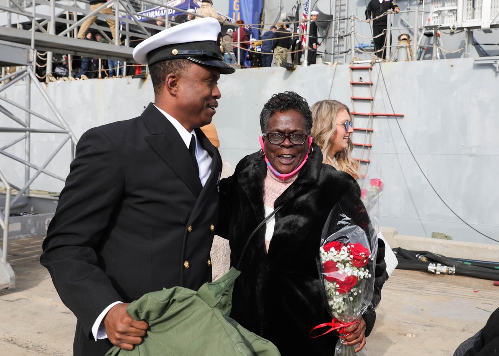 USS Normandy Returns Home to Norfolk, VA