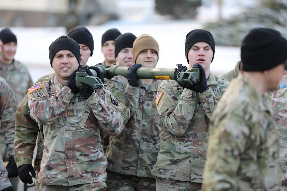 16th sustainment brigade staff PT