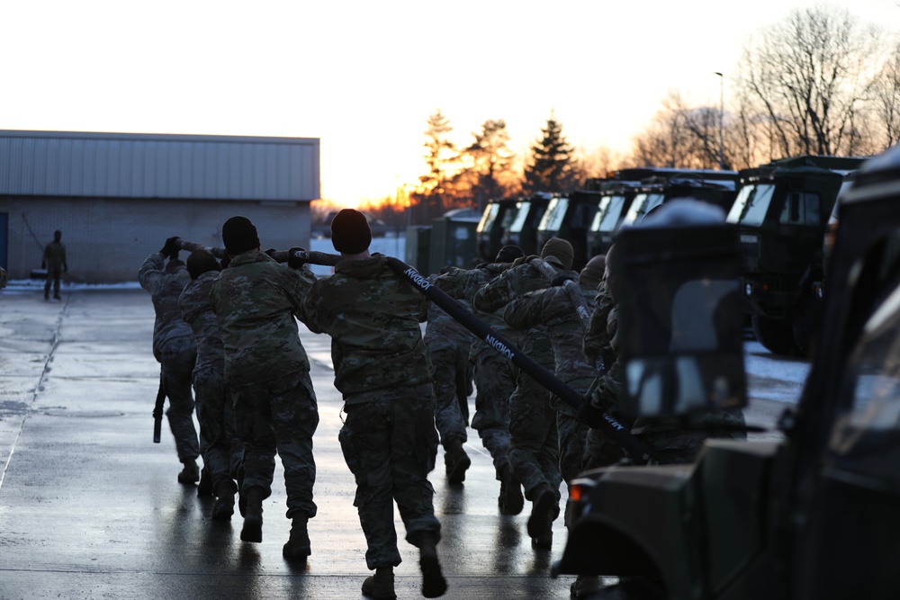 16th sustainment brigade staff PT