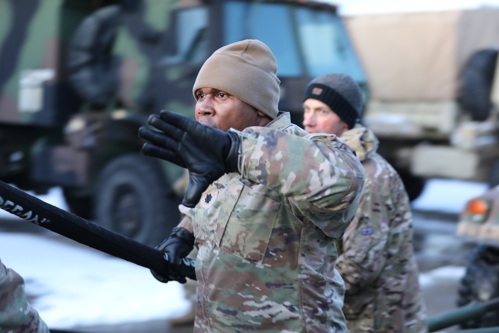 16th sustainment brigade staff PT