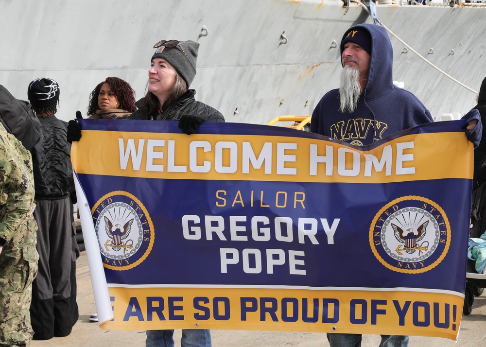 USS Normandy Returns Home to Norfolk, VA