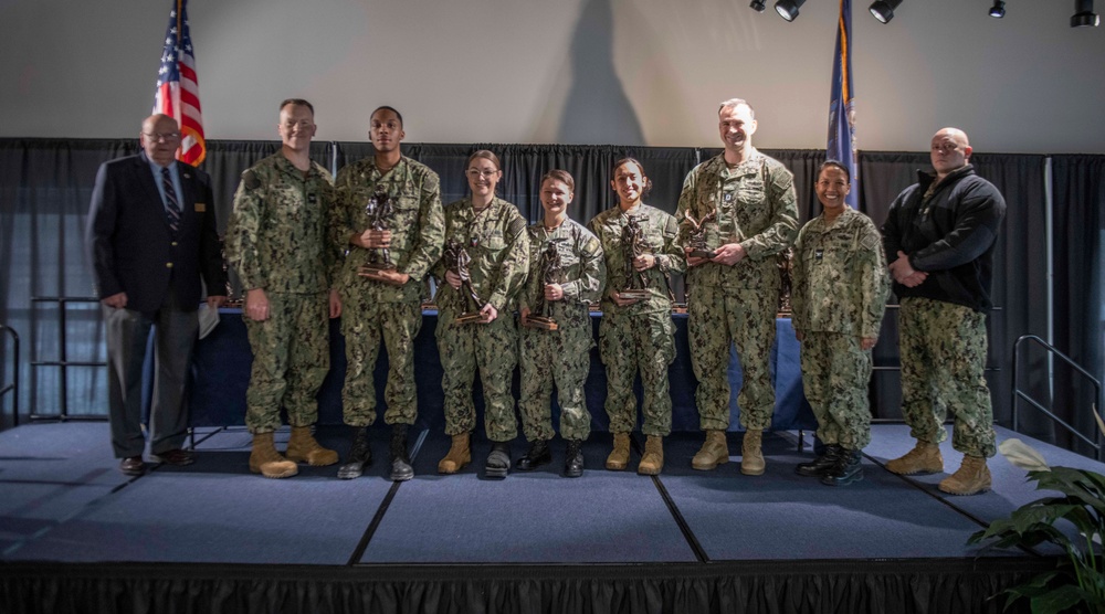 NSGL, Tenant Command Sailors Receive Navy League SOY Awards