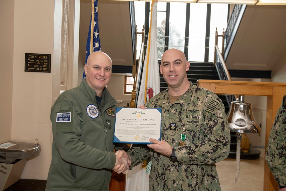 NSGL, Tenant Command Sailors Receive Navy League SOY Awards