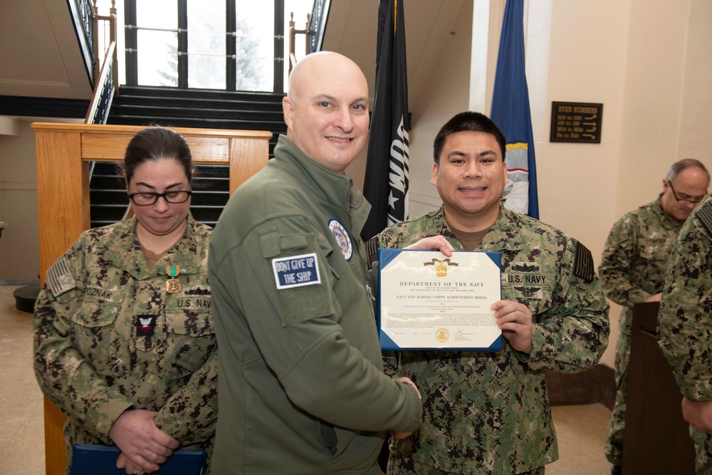 NSGL, Tenant Command Sailors Receive Navy League SOY Awards