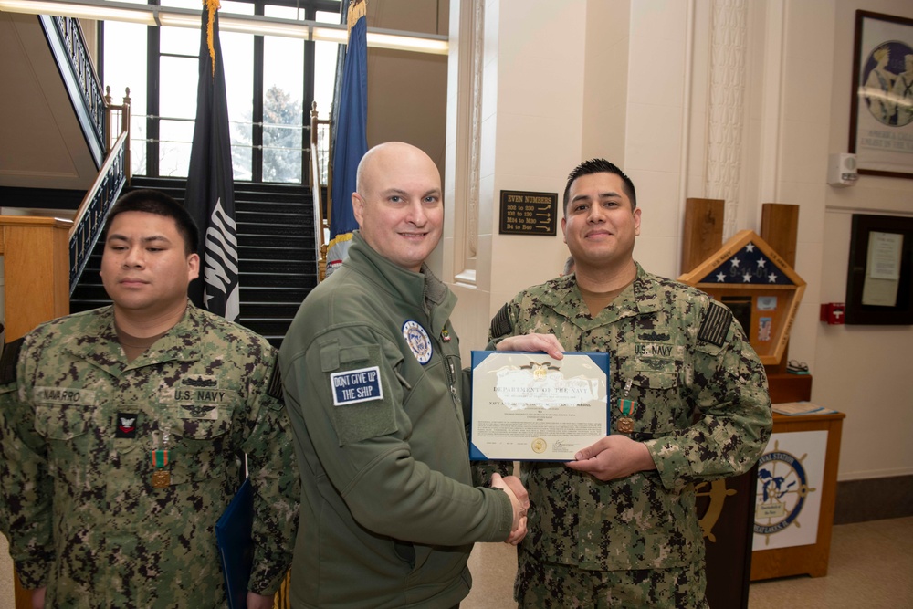 NSGL, Tenant Command Sailors Receive Navy League SOY Awards