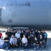 Thomas C Clark HS JROTC students visit JBSA- Lackland