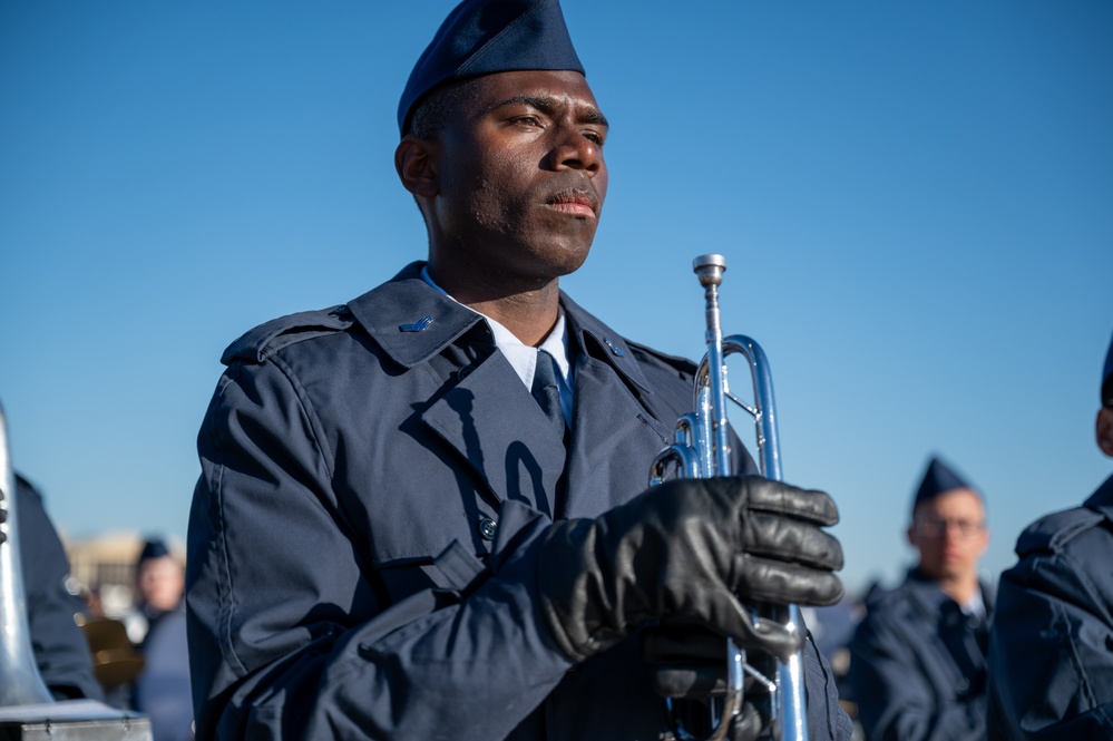 DVIDS Images USAF BMT Coin Ceremony & Graduation Parade 1718