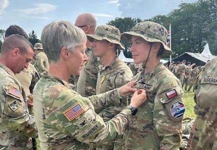 Scholar becomes Army’s first military intelligence direct commission officer