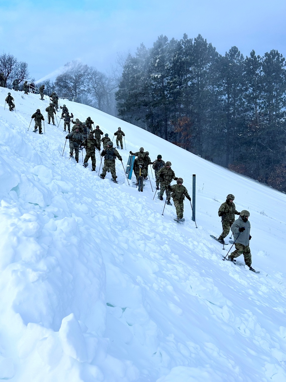 88th Readiness Division Soldiers embrace cold weather training at Fort McCoy