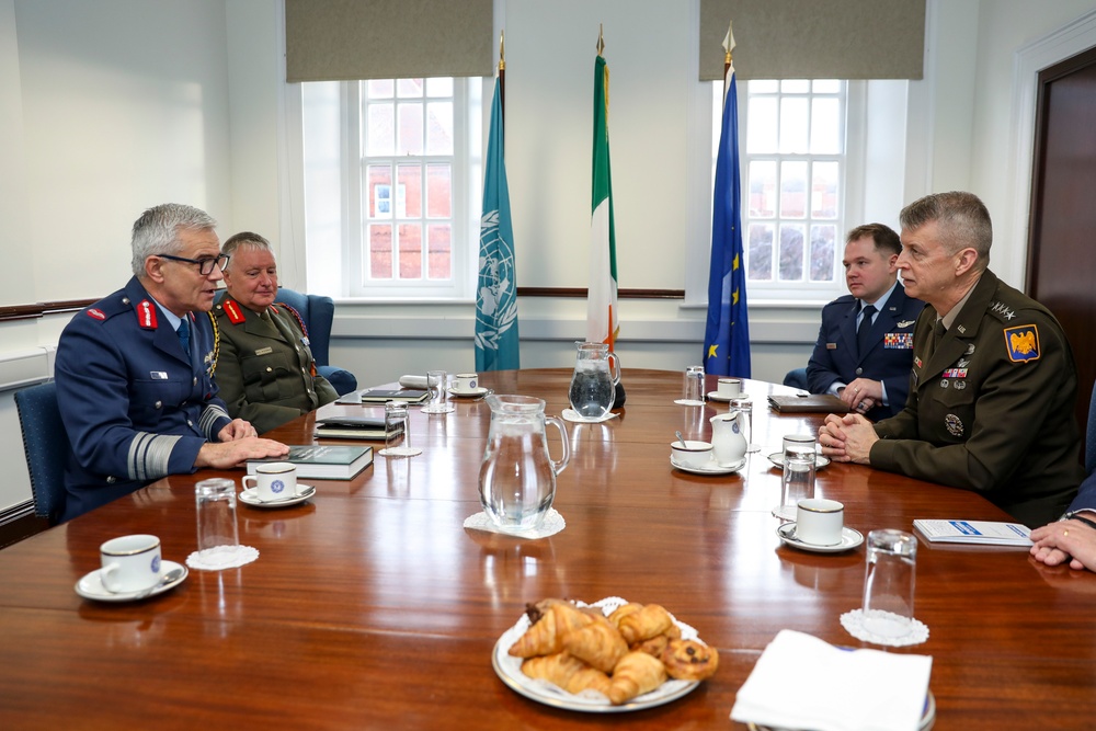 Hokanson talks security cooperation in Ireland