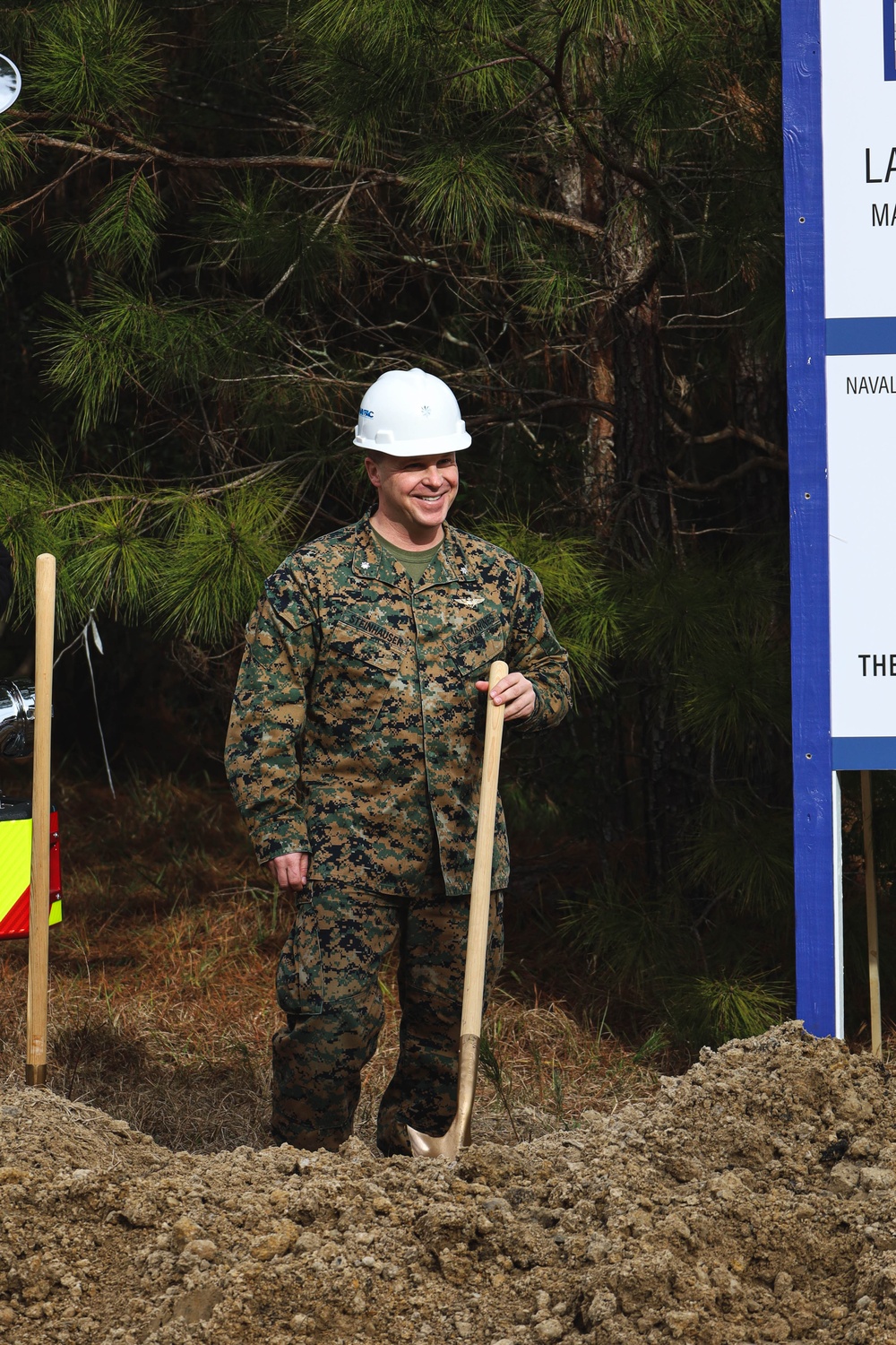 Laurel Bay Groundbreaking for New Fire Station