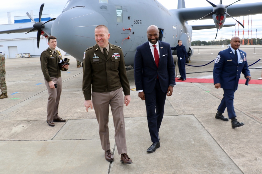 Georgia Air National Guard Receives Lockheed Martin C-130J