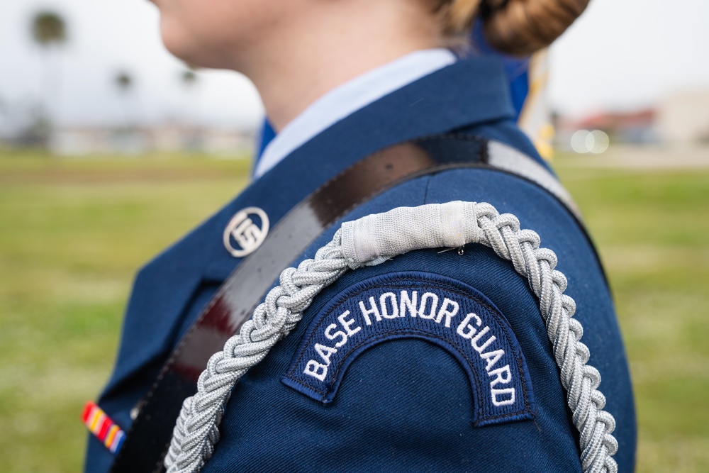 MacDill Honor Guard performs in retirement ceremony