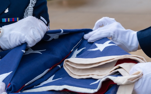 MacDill Honor Guard performs in retirement ceremony