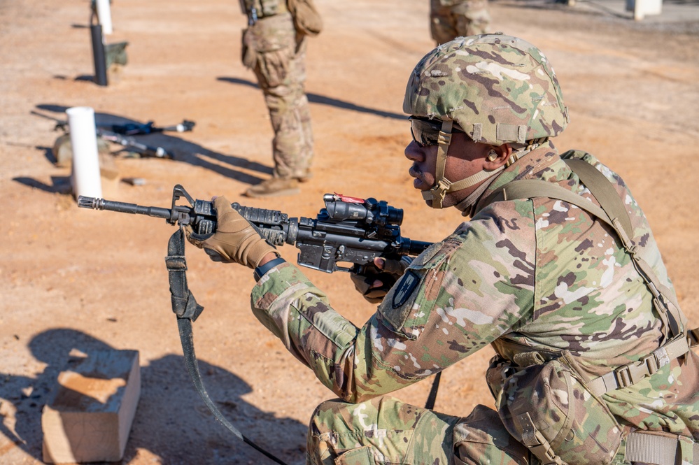 XVIII Airborne Corps Soldiers Compete in EIC Matches at Fort Liberty