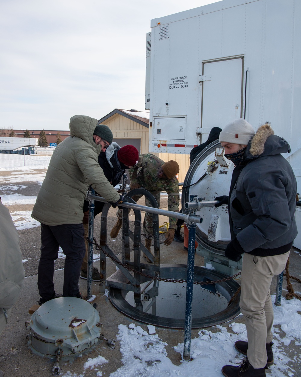 Department of State visits Minot Air Force Base