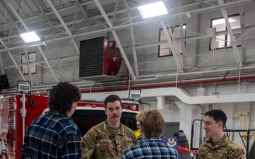 174th Attack Wing hosts career fair for local high school