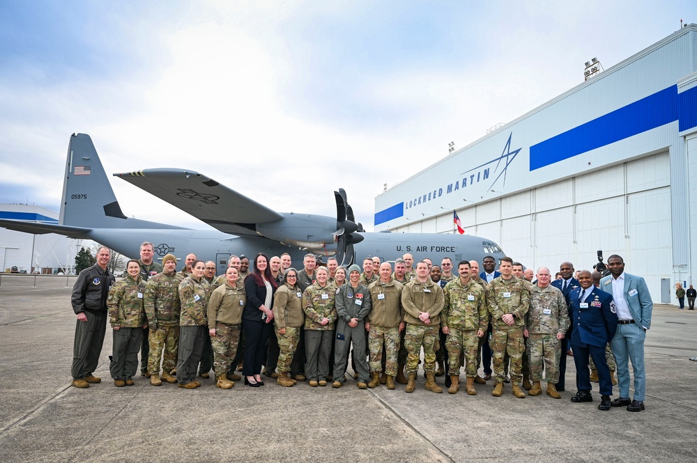 Georgia Air National Guard Receives First C-130J Super Hercules from Lockheed Martin