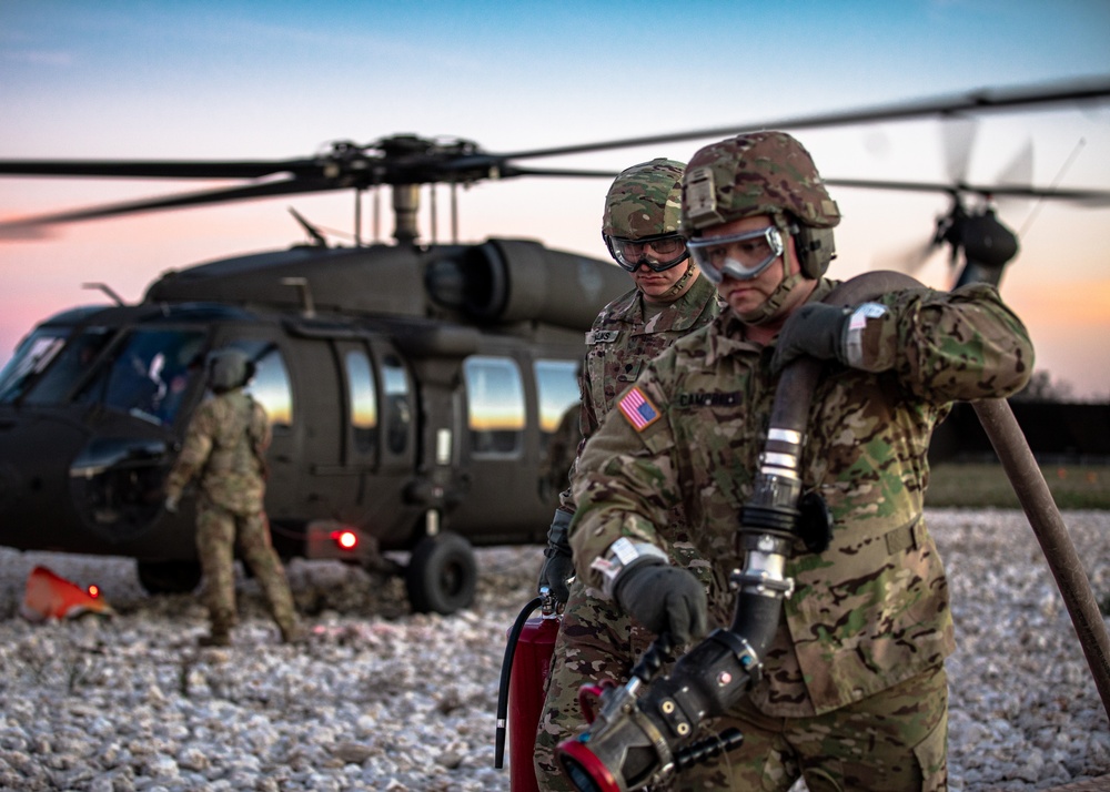 Oklahoma Guard aviation unit trains for deployment to Kosovo