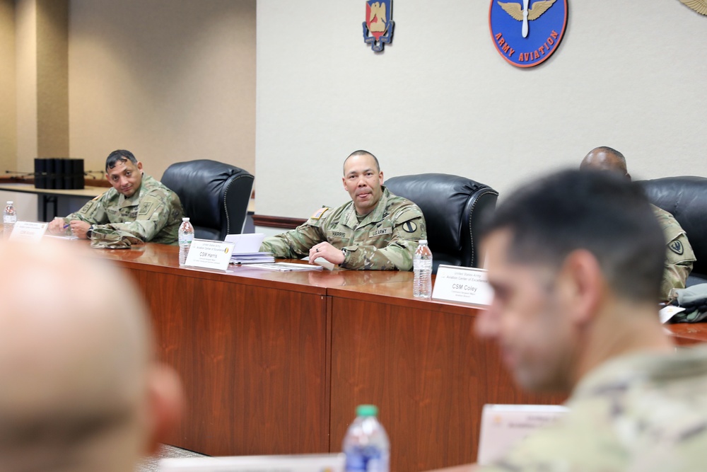 TRADOC CSM visits Aviation Center