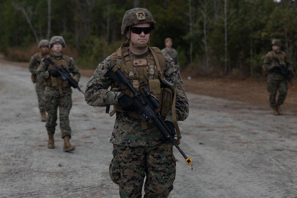 2d Marine Division Band Conducts Infantry Immersion Training