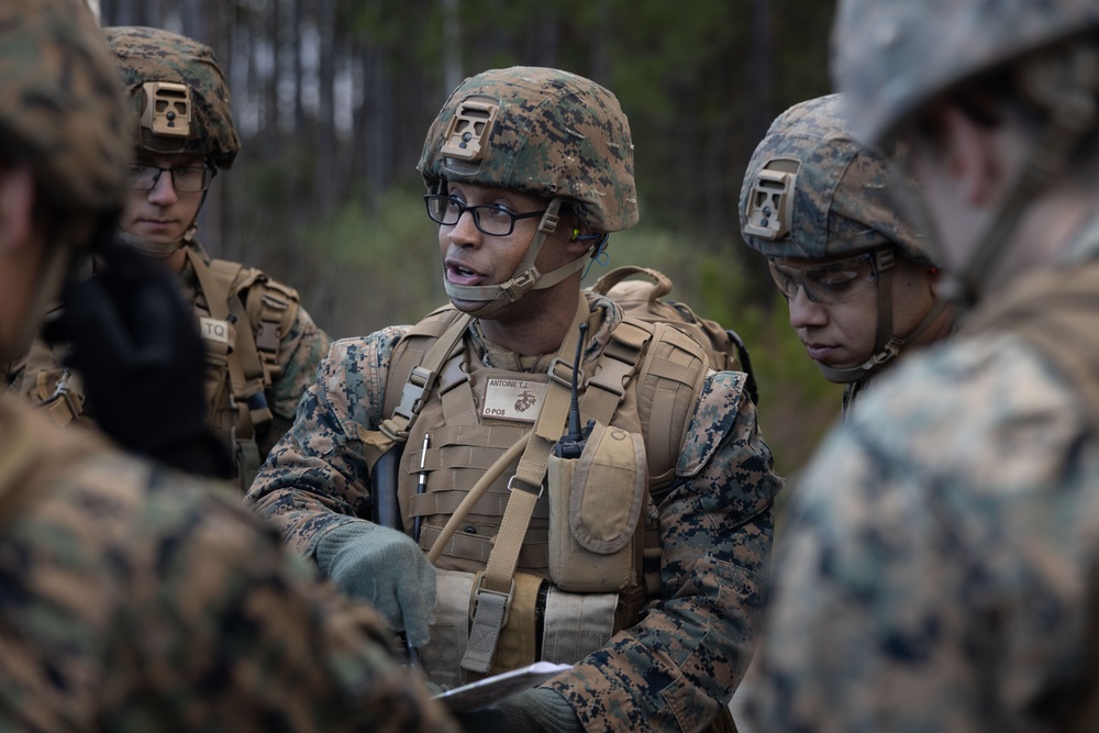 2d Marine Division Band Conducts Infantry Immersion Training