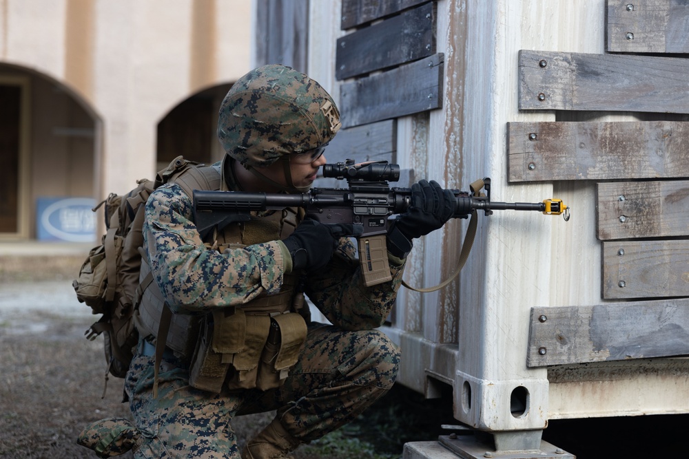 2d Marine Division Band Conducts Infantry Immersion Training