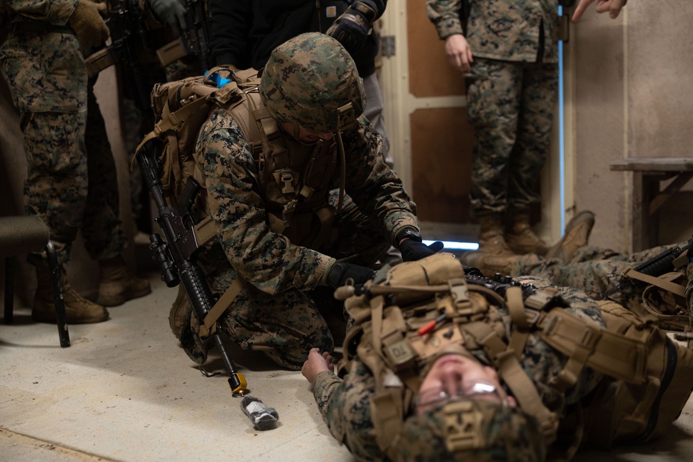 2d Marine Division Band Conducts Infantry Immersion Training