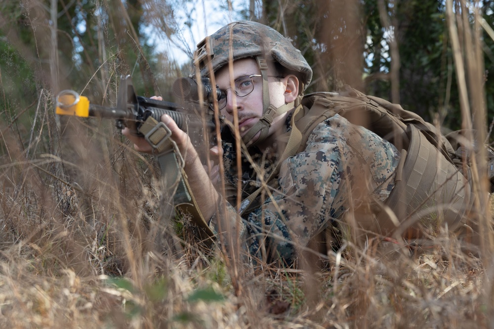 2d Marine Division Band Conducts Infantry Immersion Training