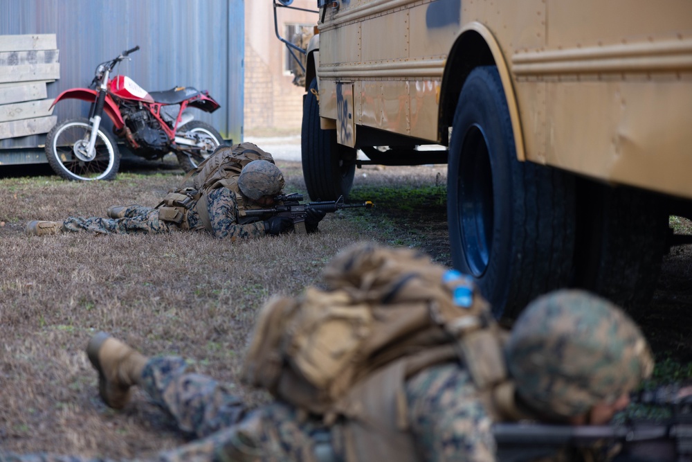 2d Marine Division Band conducts Infantry Immersion Training