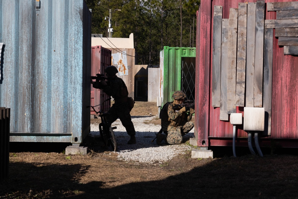 2d Marine Division Band conducts Infantry Immersion Training