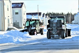 Winter weather hits Fort McCoy with snow, extreme cold in mid-January 2024