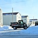 January 2024 snow-removal operations at Fort McCoy