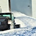 January 2024 snow-removal operations at Fort McCoy
