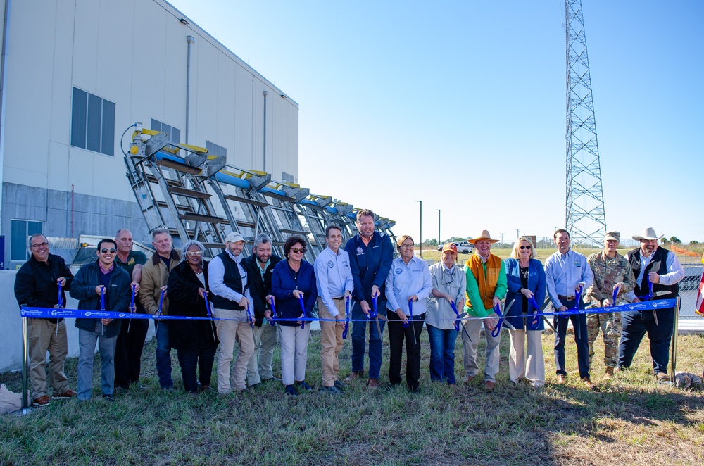 USACE, SFWMD and Stakeholders cut the ribbon at the C-43 Reservoir