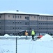 January 2024 barracks construction at Fort McCoy