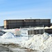 January 2024 barracks construction at Fort McCoy