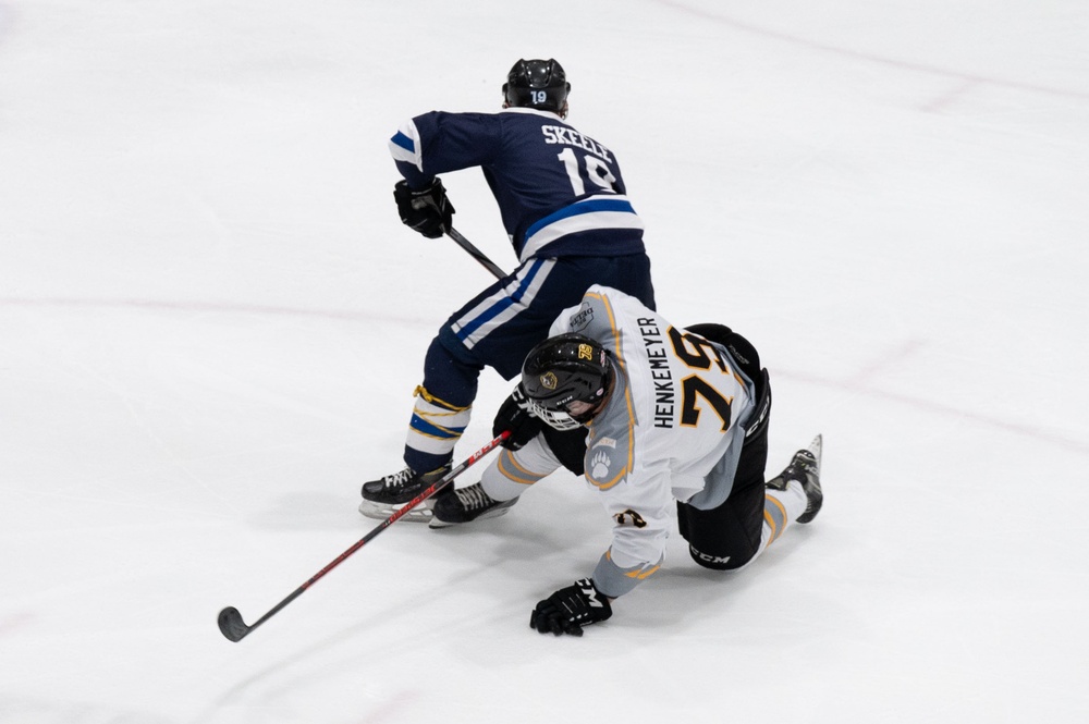 Eielson Icemen lose 6-3 to Arctic Warrioes in 28th annual Commander's Cup