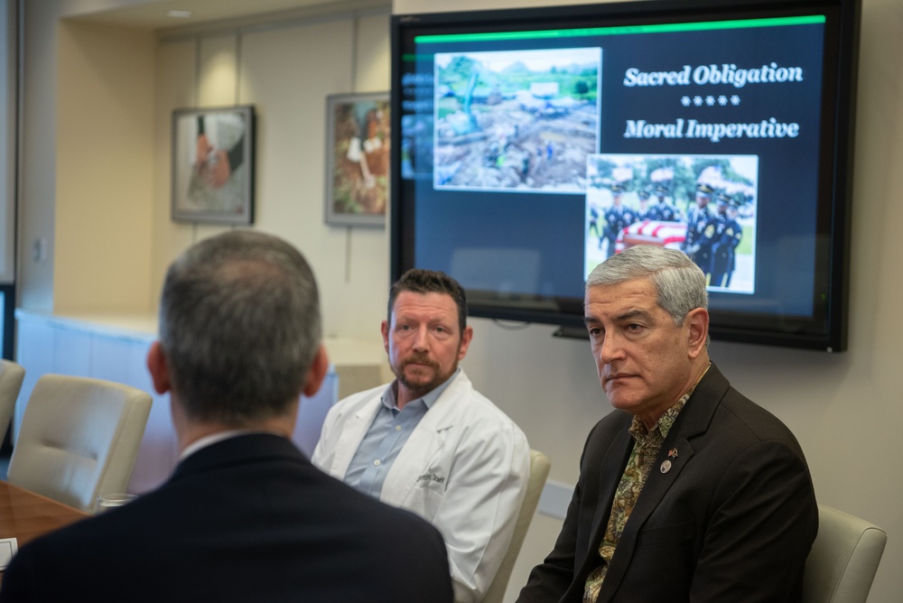 U.S. Ambassador to India Eric Garcetti Tours DPAA