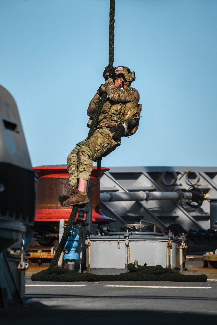 NSW Conducts Operations With Carrier Strike Group ONE