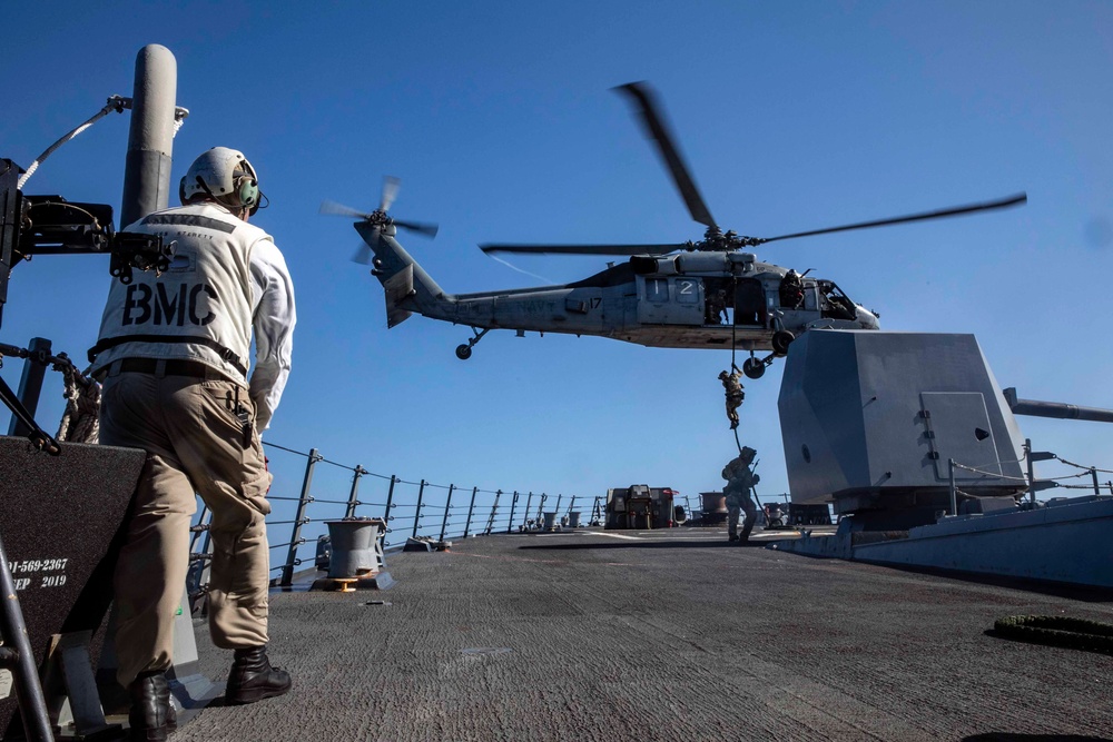 NSW Conducts Operations With Carrier Strike Group ONE