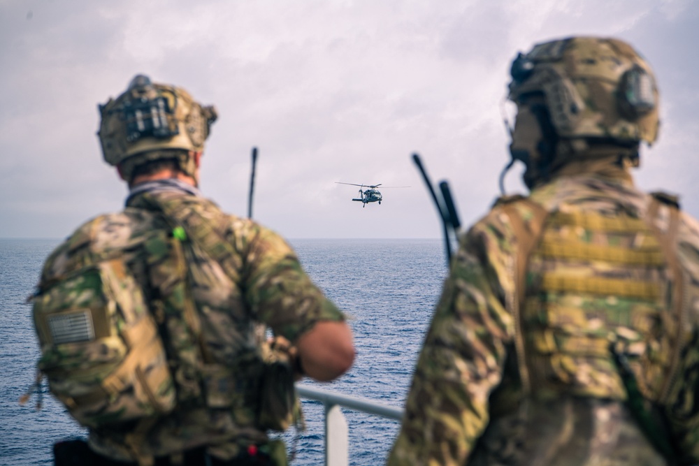 NSW Conducts Operations With Carrier Strike Group ONE