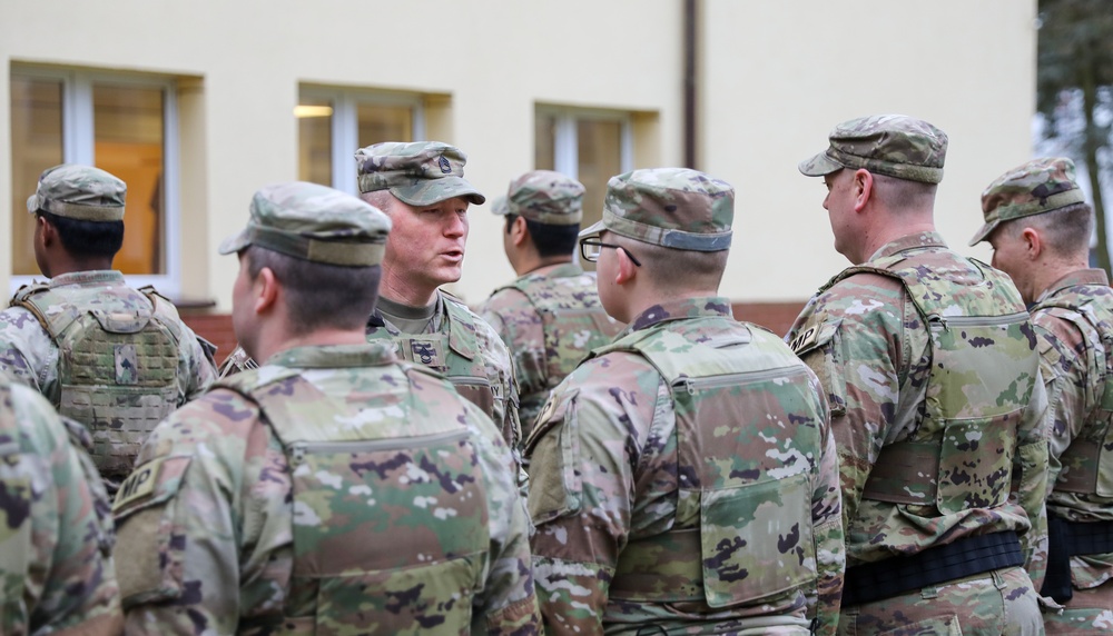 LAANG 773rd MP Bn MPs perform detainee ops for Guardian Sphinx at LSA Poland
